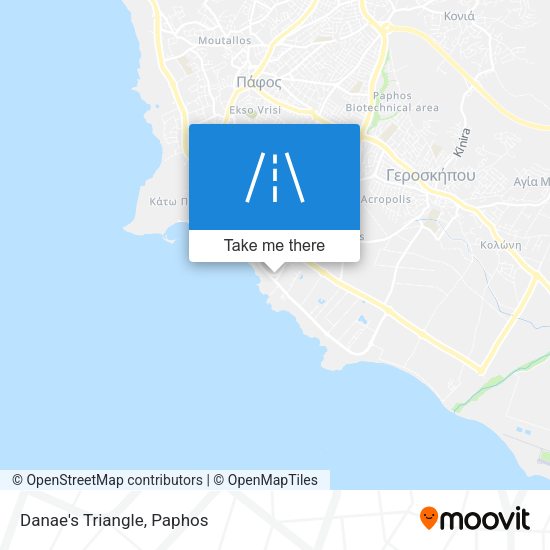 Danae's Triangle map