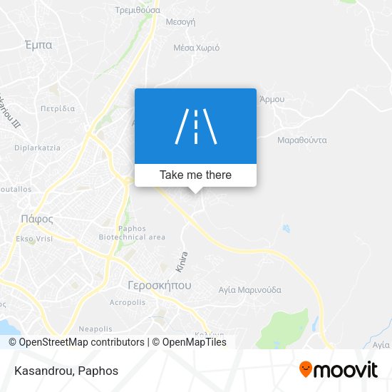 Kasandrou map