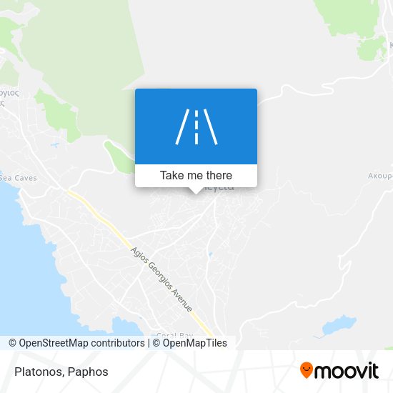Platonos map