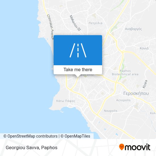 Georgiou Savva map