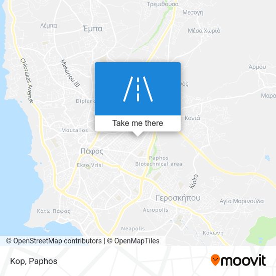 Kop map