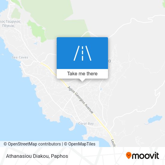 Athanasiou Diakou map