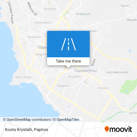 Kosta Krystalli map