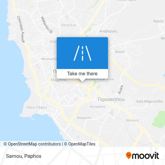 Samou map
