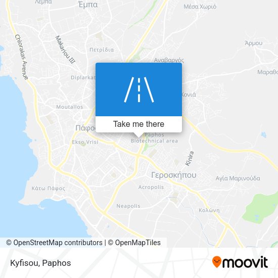 Kyfisou map
