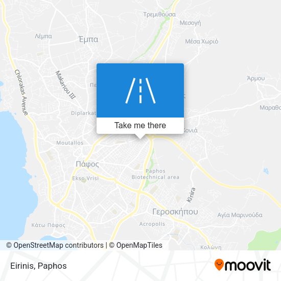 Eirinis map