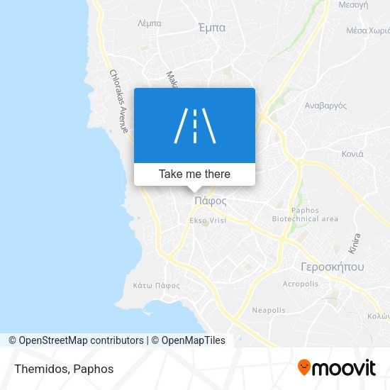 Themidos map