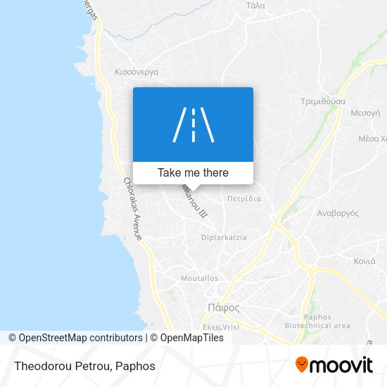 Theodorou Petrou map