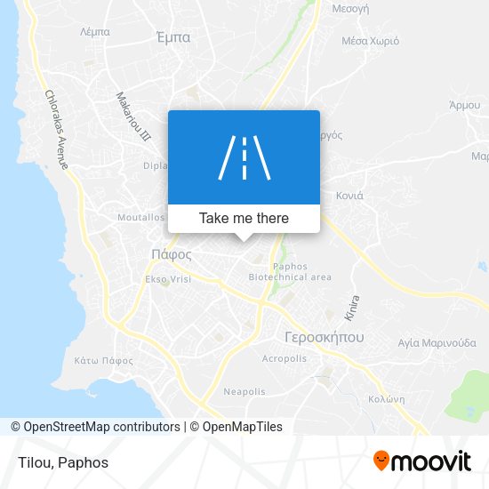 Tilou map