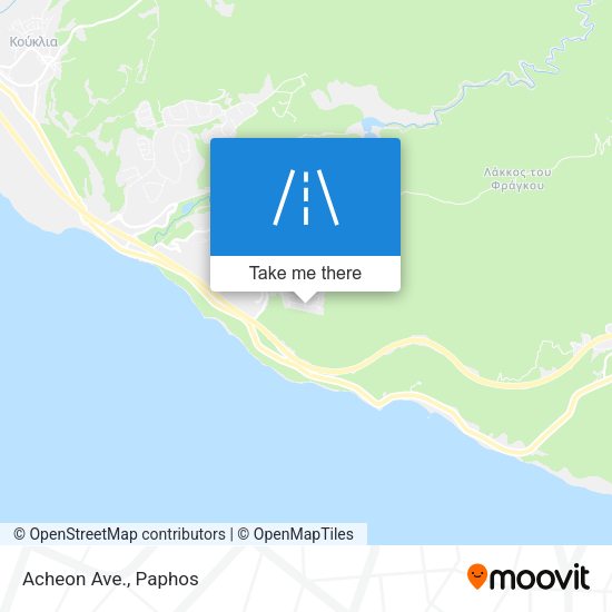 Acheon Ave. map