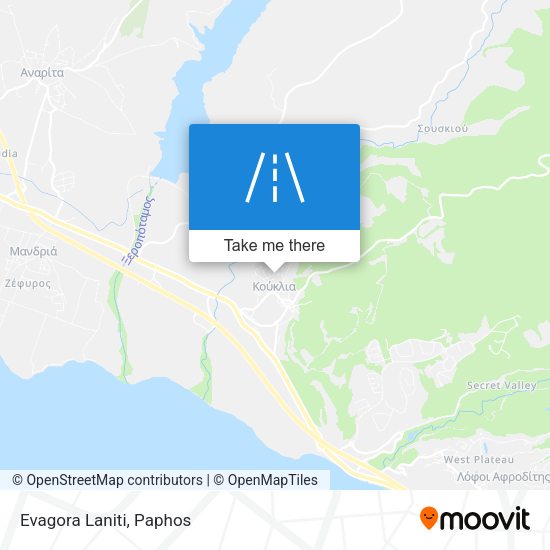 Evagora Laniti map