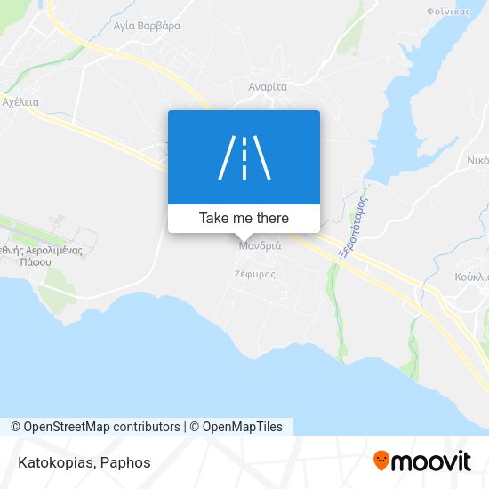 Katokopias map