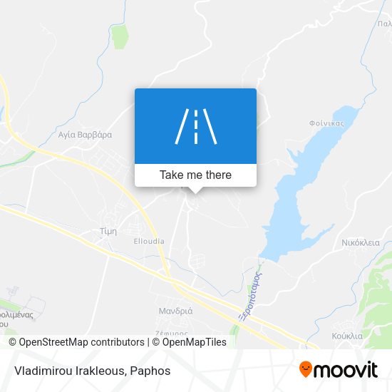 Vladimirou  Irakleous map