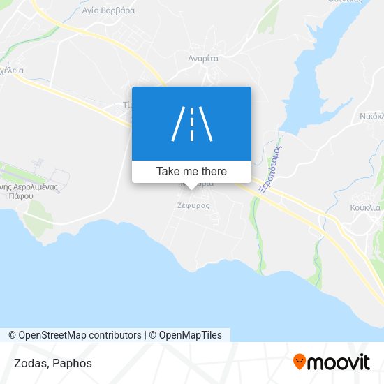 Zodas map