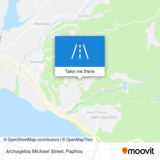 Archagelou Michael Street map