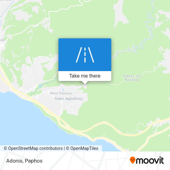 Adonis map