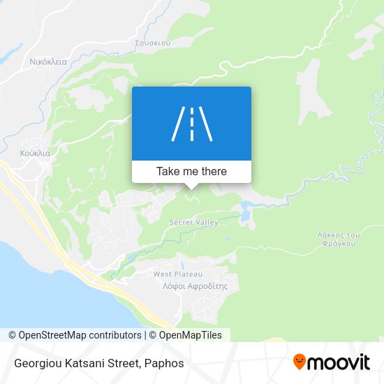 Georgiou Katsani Street map