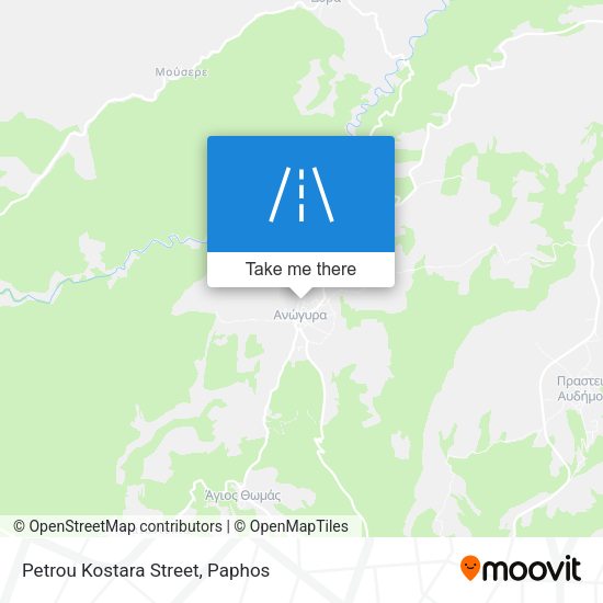 Petrou Kostara Street map