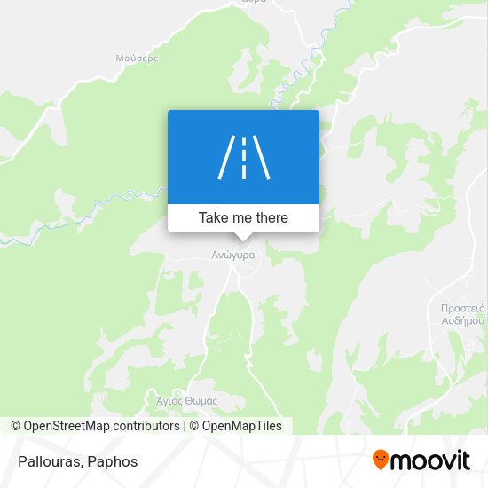 Pallouras map