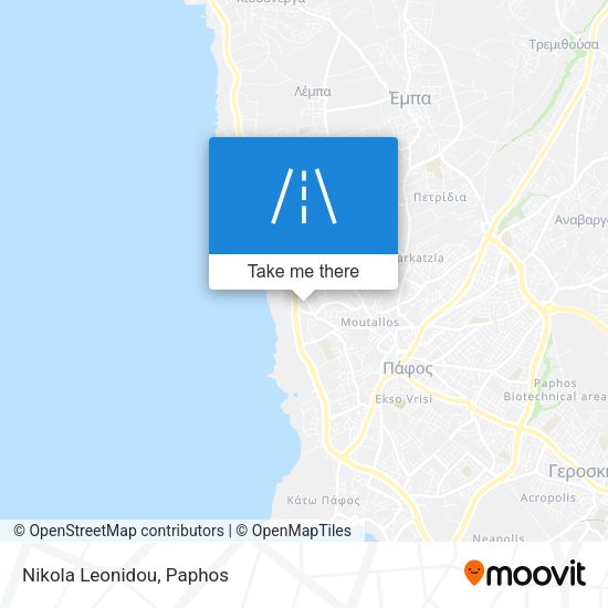 Nikola Leonidou map
