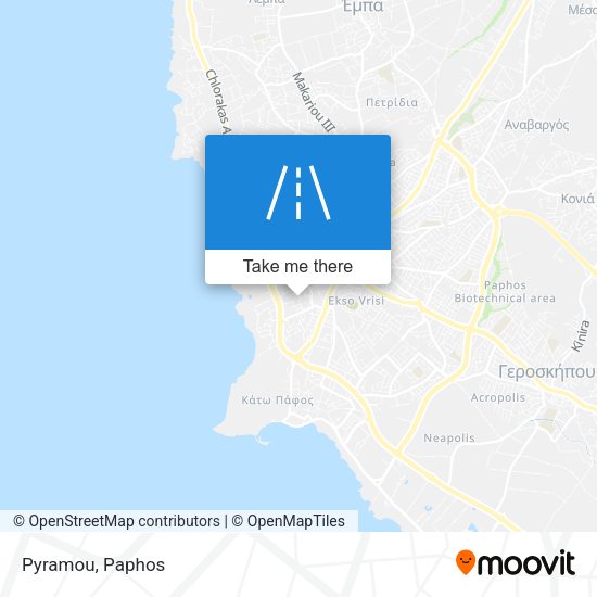 Pyramou map