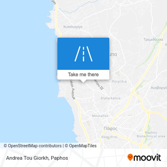 Andrea Tou Giorkh map