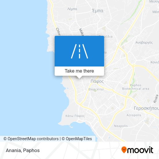 Anania map