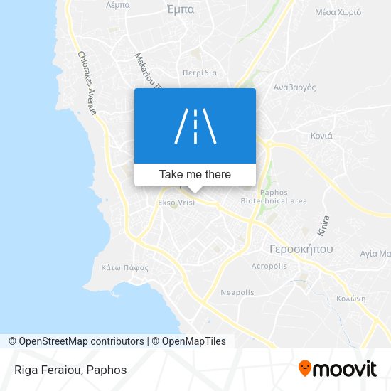 Riga Feraiou map