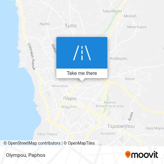 Olympou map