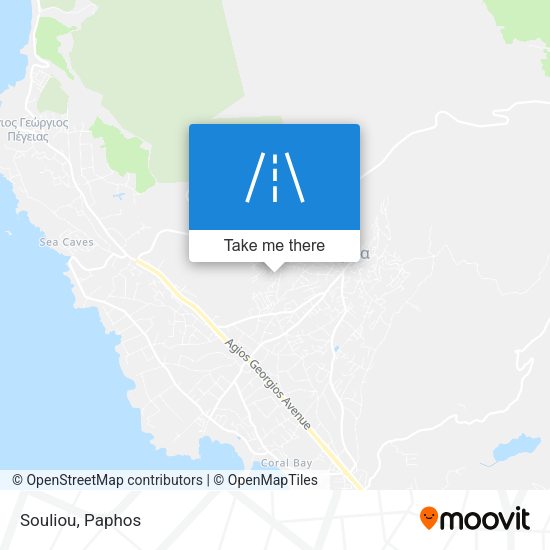 Souliou map