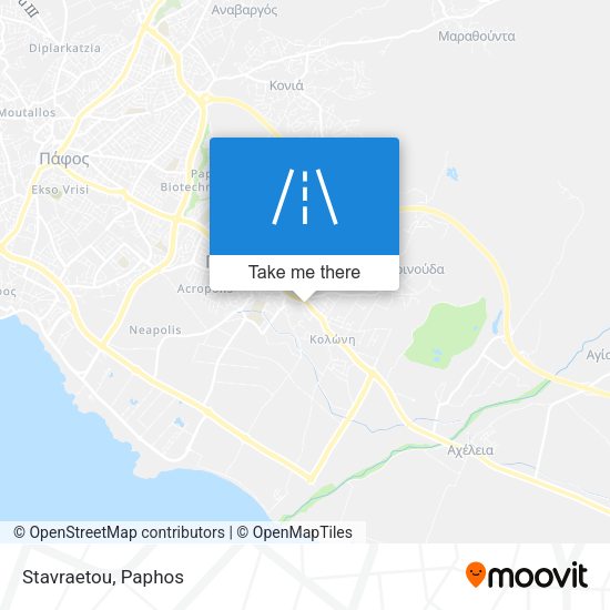 Stavraetou map