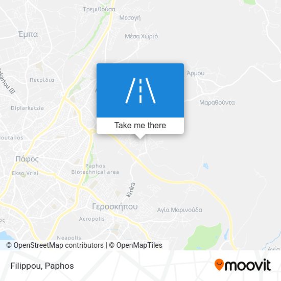 Filippou map