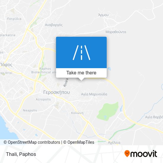Thali map