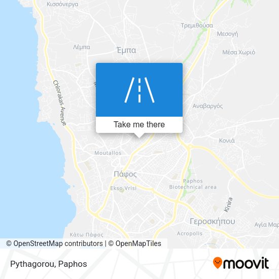 Pythagorou map