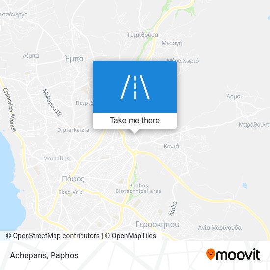 Achepans map