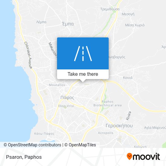 Psaron map