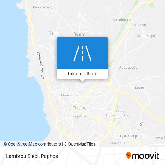 Lambrou Siepi map