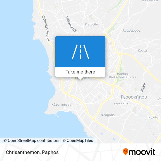 Chrisanthemon map