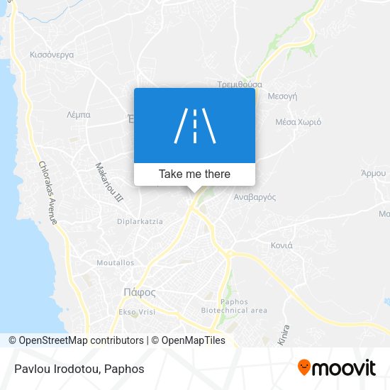 Pavlou Irodotou map