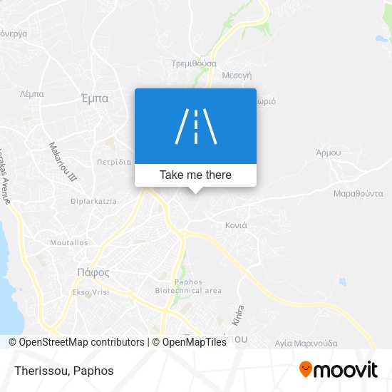 Therissou map
