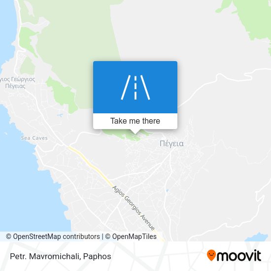 Petr. Mavromichali map