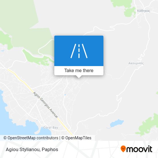 Agiou Stylianou map
