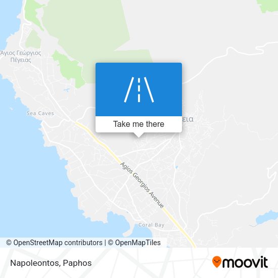Napoleontos map