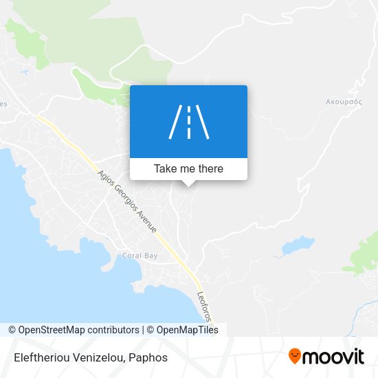 Eleftheriou Venizelou map
