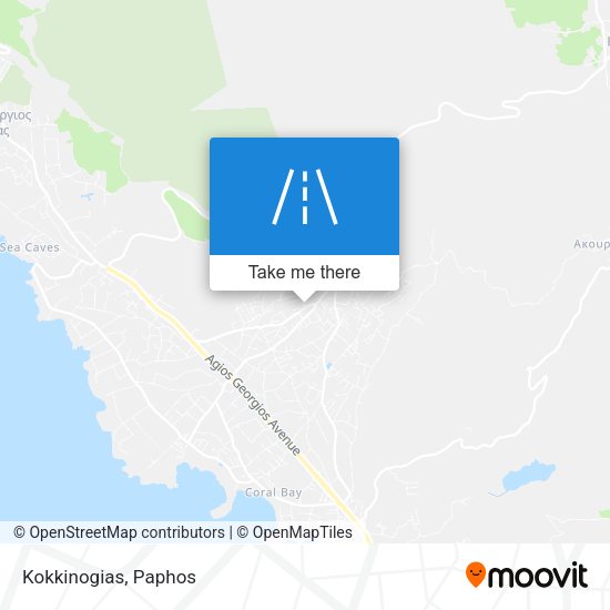 Kokkinogias map