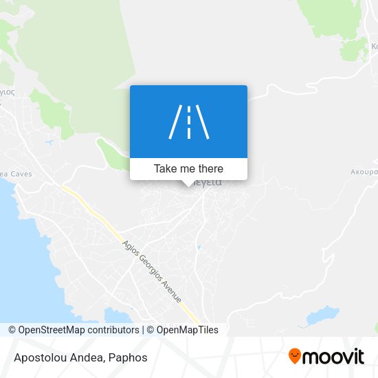 Apostolou Andea map