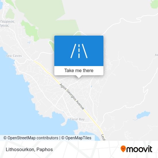 Lithosourkon map