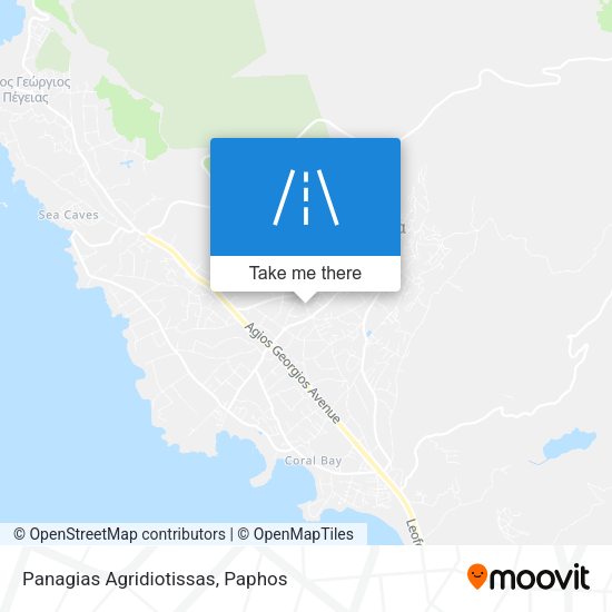 Panagias Agridiotissas map