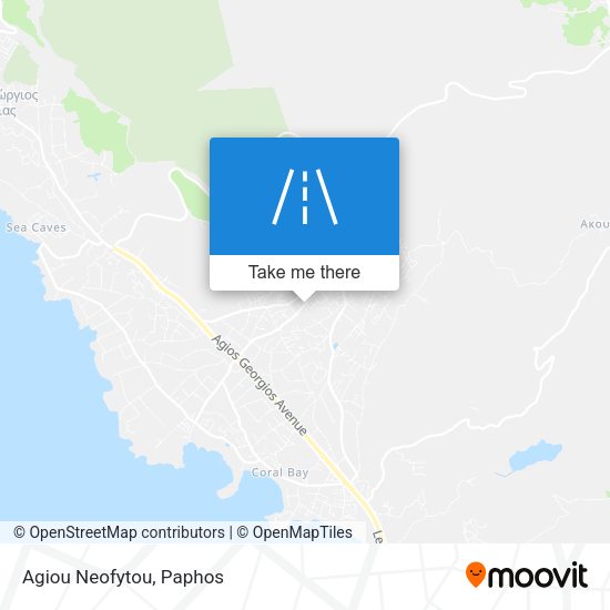 Agiou Neofytou map