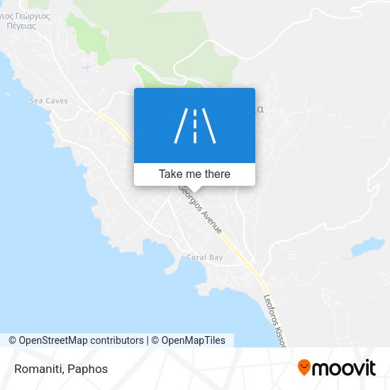 Romaniti map
